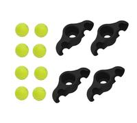Adaptateurs De Bassins Bascule - 4 Pack Adaptateurs Cyclisme Cycle Intérieur Vec 8 Accessoires De Stabilité De Tennis De Pack | Traineur De Vélo De De Culbuteur Portable, Vélo Stationnai