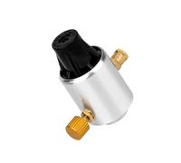 Adaptateurs de cylindres de cartouches Adaptateur de régulateur de pression de gaz compact à sortie stable pour équipement de cuisson en plein air Adaptateur de contrôle de régulateur réglable à basse