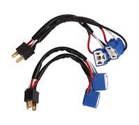 Adaptateurs de Faisceau de Câblage de Phares H4 9003, Répartiteurs à 2 Voies, Adaptateur de Prise de Câble LED pour Camion Pick-up pour Faisceau de Conversion de Phare avec