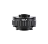 Adaptateurs de Montage C Lente 0,35X CCD pour Cinéma MicroscÃ³pio EstÃreo Trinocular Interface 38 mm Campo VisÃo Aumentado