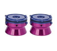 Adaptateurs de Moyeu Nab en Alliage en Aluminium POLU pour Studer 10 Pouces Ouvreur, Conception Stable pour Les Bandes de Bobine, 2X Adaptateurs Nab Hub (Purple)