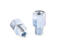 Adaptateurs de rétroviseur for moto et Scooter, 2 pièces, M10 M8, 8mm, anti-horaire, droite, gauche, filetage, changement de vis, écrou de couplage(2XM10-M10(R-L))