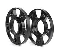 Adaptateurs de roue D'entretoises de roue forgées en aluminium 7075 2 pièces 12/15/20mm PCD 5x112 66.6mm pour nouvelle voiture pour BMW(2PCS 20MM)