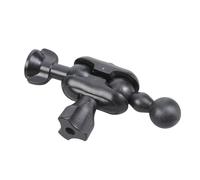 Adaptateurs de tête de conversion verticale à boule de 17 mm pour support de téléphone général, adaptateurs de tête réglables pour caméra d'action