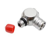 Adaptateurs de Tuyau Basse Pression, Adaptateur Pression Plongée, Raccord Tête de Connexion Rotation 360 Degrés pour Chasse Sous-Marine Apnée Voyage