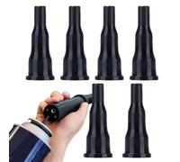 Adaptateurs de Valve de Remplissage pour Cassette de Gaz | Kit Multifonction Portable 6 Pièces | Buse Conversion Pour Réservoir Cassette | pour Pique-nique Camping Barbecue Jardin Terrasse et Soirées