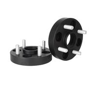 Adaptateurs D'élargisseurs Voie Pour CITROËN Pour C-Elysée C2/C3/C3-XR/C4/C4L/C4 Cactus/DS3 M12XP1.25 Entraxe 4x108 65,1 Mm 20/25/30/35/40 Mm HGMGFYCX(2PCS 20mm Black)