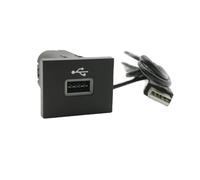 Adaptateurs d'entrée USB pour voiture, Radio Audio, disque u, prise flash, câble d'interface, pour Ford Focus 2 Mk2 2009 - 2011, accessoires(Black)