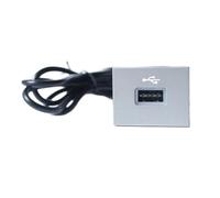 Adaptateurs d'entrée USB pour voiture, Radio Audio, disque u, prise flash, câble d'interface, pour Ford Focus 2 Mk2 2009 - 2011, accessoires(Silver)