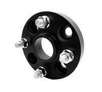 Adaptateurs d'entretoises de roue PCD 4x100 CB 57,1 mm, Compatible Pour BMW E30, Audi Coupé A2 et VW Golf MK1 MK2, en alliage d'aluminium forgé, 2 pièces (1 paire)(2PC black-30mm)