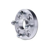 Adaptateurs D'entretoises De Roue PCD 4x100 CB 60.1 Pour Clio Pour Captur Pour Megane Pour Logan Vent Forgé En Alliage D'aluminium 2 Pièces Espaceurs De Roue(2 silver 15mm)