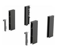 Adaptateurs DesignSide pour tiroir ArciTech-H124 mm-anthracite HETTICH