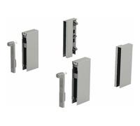 Adaptateurs DesignSide pour tiroir ArciTech-H92 mm-argent HETTICH