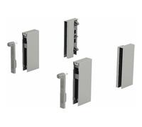 Adaptateurs DesignSide pour tiroir ArciTech-H92 mm-argent HETTICH