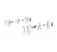 Adaptateurs DesignSide pour tiroirs Innotech Atira-blanc-H144mm HETTICH