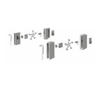 Adaptateurs DesignSide pour tiroirs Innotech Atira-gris-H144mm HETTICH
