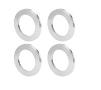 Adaptateurs Entretoise Roue 4 pièces Anneau centré pour moyeu de roue voiture OD 110.1mm to ID 56.1/57.1/59.1/60.1/64.1/76.1/84.1/100 Entretoises De Roue(110.1mmOD-56.1mmID)