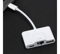 Adaptateurs Ethernet Carte de Réseautage câblé Externe Rechargeable USB pour Les Tablettes RJ45 et du Disque à Pho Ethernet