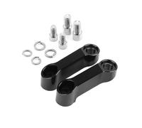 Adaptateurs Extension De Rétroviseur Moto, Support D'adaptateur D'extension pour ADV 150 160 350 pour ADV150 pour ADV350(Black)