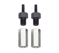 Adaptateurs filetés pour extraction, série 18, haute résistance, conception spécifique, idéal pour connecter des dispositifs d'extraction dans diverses applications.