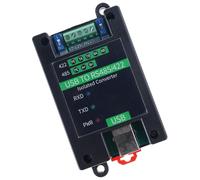 Adaptateurs industriels USB RS485 avec transmission longue distance de 1 200 m, défense IP30 pour le contrôle d ' automatisation, utilisation d ' un convertisseur USB longue distance