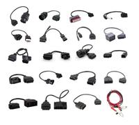 Adaptateurs OBD2 - ICARSOFT - Kit 20 pièces - Universel - Pour voitures - Diagnostic facile