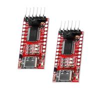 Adaptateurs Série USB-C vers TTL pour FT232RL RUIZHI 2 Pièces Module Convertisseur USB vers TTL Série avec Puce FT232RL Supporte 3.3V/5V Interface Type-C Compatible avec Arduino et Raspberry Pi