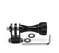 Adaptateurs triangulaires polyvalents en alliage d'aluminium pour caméra d'action équipés d'un trou de vis standard de 6,35 mm permettant une option de montage flexible pour les amateurs d'adaptateurs