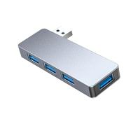 Adaptateurs USB 3.0 portables 4 en 1 avec synchronisation rapide des données et compatibilité universelle pour les concentrateurs USB rapides pour les bureaux à domicile