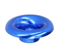 Adaptation d'adaptation à la corne turbo à haute performance courte courte de vitesse d'admission à l'air froid pour les voitures de course aluminium 73 mm 2,9 pouces (Bleu)