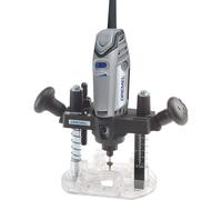 Adaptation défonceuse plongeante pour mini-outil 132mm Dremel