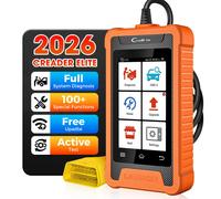 [Adaptation spécifique au véhicule] Outil de diagnostic automobile LAUNCH Creader Elite 2026 pour Mercedes/BMW/Audi/GM/TOYOTA/CHRYSLER/HONDA/Ford/NISSAN, scanner OBD2, mise à jour gratuite à vie For M