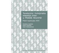 Adaptation théorique et fonctionnelle des modifications apportées à la législation agricole. Paquet législatif 2023