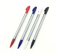 Adapté à la Nintendo 3DS XL, Stylet Ajustable Court, Stylet Extensible pour écran Tactile, Design Compact et Portable (Noir)