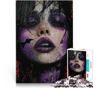 Adapté aux 14 Ans et Plus, ce Puzzle Adulte « Gothic Chic » de 1000 pièces est Difficile à compléter mais Plein de Plaisir et d'humour, ce Qui en Fait Un Excellent Cadeau pour Les Adultes.