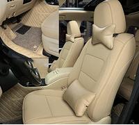 Adapté Aux Besoins du Client pour Le Siège De Voiture pour Toyota pour Highlander Montagnard Couvre Style Plein Contour Cuir Ensembles Housses Siège Voiture(Luxury Deluxe v,5 Seats)