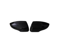 Adapté Pour Kuga Mk2 Escape 2013 2014 2015 2016 2017 2018 2019 Capuchons Rétroviseur À Aile Apprêt/Noir Brillant/Blanc/Gris Design Inspiré De La Course Coque Miroir De Porte(Gloss Black Pair)