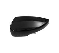 Adapté Pour Kuga Mk2 Escape 2013 2014 2015 2016 2017 2018 2019 Capuchons Rétroviseur À Aile Apprêt/Noir Brillant/Blanc/Gris Design Inspiré De La Course Coque Miroir De Porte(Gloss Black Left)