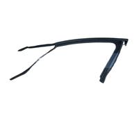 Adapté pour Peugeot 2008, rainure de guidage de levage de verre, cuvette de boue, fenêtre de voiture, bande de caoutchouc supérieure d'étanchéité noire Fenêtre Décoration Extérieure(Front Left)