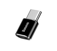 Baseus Adaptateur Micro USB vers USB Type C, Noir