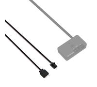 Adapter cable for Corsair Lighting Node Pro and for Corsair iCUE Commander PRO (the hub is not included),intelligent RGB lighting,connection to all ARGB 5V 3-pin devices (2 x 20 cm)