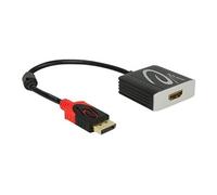Adapter Displayport 1.2 male > HDMI female 4K Active - Convertisseur vidéo - Parade PS176 - DisplayPort - HDMI - noir