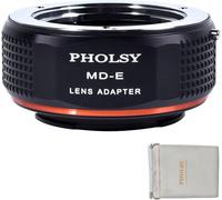 Adapter for Minolta Rokkor MD/MC/SR and Sony E Camera, a1, a9 II, a7S III/II, a7R V/IV/III/II, a7R a7C a7 IV/III/II, a7 a6600 a6500 a6400 a6100 a6000 Type NEX