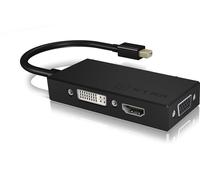 Adapter IcyBox 3in1 Mini DisplayPort St. -> 1x VGA/HDMI/ Bu. retail