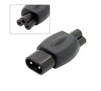 Adapter IEC320 IEC 320 C8 fiche à C5 prise Cloverleaf alimentation adaptateur secteur adaptateur convertisseur