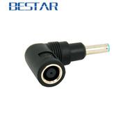 Adapter Lenovo ¿ cordon d'alimentation Ultra fin à angle droit, 7.9x5.4mm, pour ordinateur portable, prise 90, vers HP Dell 4.5x3.0mm