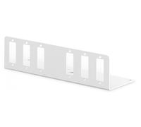 Adapter plate for DN-96800S-2, grey (RAL 7035) 6x SC-DX, LC-QD