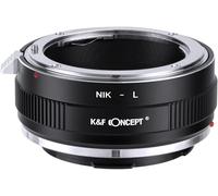 Adapter Ring Compatible with Nikon F Lenses on L Cameras, NIK-L Manual Adapter Ring