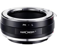 Adapter Ring Compatible with Pentax K Lenses on L Cameras, Manual Adapter Ring PK-L