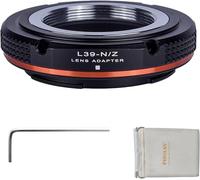 Adapter Ring Compatible with Use Leica M39 L39 39mm Lens on Nikon Z Cameras for Nikon Z FC, Z30, Z9, Z8, Z6, Z7, Z5, Z50 (Not for Z6 II and Z7 II) L39 to Z